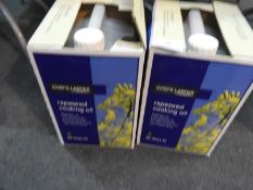 *2 by 20L Rapeseed Cooking Oil
