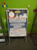 *Aluminum Clip Frame A Board