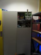 *Set of White Melamine Shelving & Contents