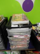 *Set of Multi Drawers Containing Party Banners Etc