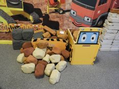 *Quantity of Children's Soft Play Bricks & Boulder