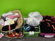 *2 Boxes of Childrens Sock & Display Stand