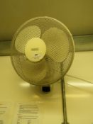 *Draper Wall Mounted Fan