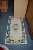 Cream & Floral Rug