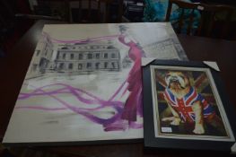 2 Pictures, British Bull Dog Etc