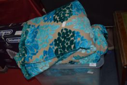 Set of Curtains & Bed Runners