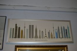 Modern Print Of Sky Scapers