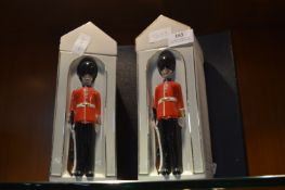 Pair of Minton Novelty Decanters