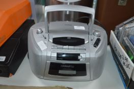 Goodmans Portable Cassette/CD Player