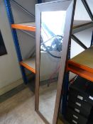 Wood Effect Wall Mirror