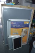 Quantity of Nobo Clip Frames and Notice Boards