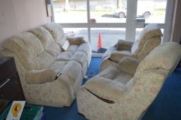 Upholstered Three PIece Suite