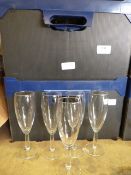 *Two Boxes of Approximately 75 Champagne Flutes