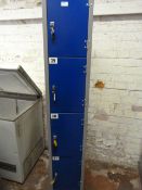 Four Door Metal Locker