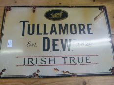 *Reproduction Tin Tullamore Dew Sign