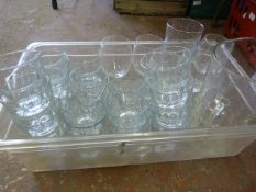 *Box of Assorted Glassware