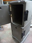 *Two Tier Plastic Cupboards on Wheels