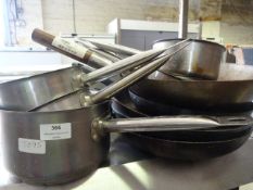 *Quantity of Frying Pans, Wok, etc.