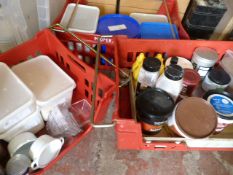 *Three Boxes of Part Used Ingredient and Sauces In