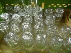 *Forty Six Glass Tumblers