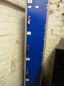 Four Door Metal Locker