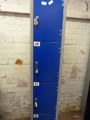 Four Door Metal Locker