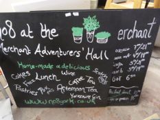 *Two Chalkboards 100x100cm