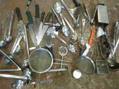 *Box of Assorted Kitchen Utensils