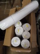 Box of Domed White Lids for Hot Drinks Cups