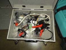 *Aluminium Toolbox Containing Cable Crimpers, etc.