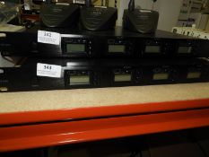 *JMG Stageline TXS-646 Four Channel Radio Mic Rece