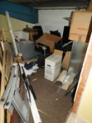 *Digging Right in the Corner of the Mezzanine Floo