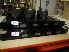 *JMG Stageline TXS-646 Four Channel Radio Mic Rece