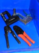 *Two Staple Guns and Two Cable Crimpers