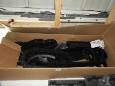 *Box Containing Assorted Cable Track