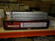 *DBX by Harman 231SEQ Dual 31-Band Graphic Equalis