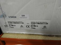 *Pair of Crestron SAROS_IC6T-W-T-Each+ Speakers