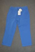 *Pair of Seasalt Blue Crop Trousers Size10