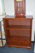 Mahogany Effect Bookcase