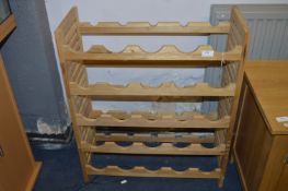 Wooden Wine Rack
