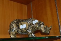 Pottery Rhinoceros