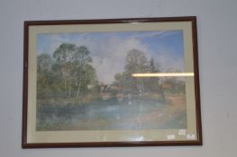 Waterside Print by Clive Madgwick