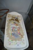 Tray Lot of Costume Jewellery