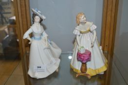Two Royal Doulton Figurines - Margaret and 