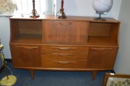60's Teak Sideboard (Missing Glass Doors)