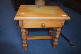 Small Pine Side Table