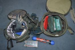 *One Wychwood and One Korum Circular Tackle Bags C