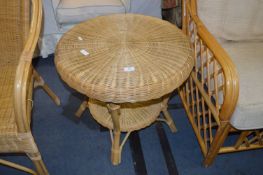 Wicker Coffee Table