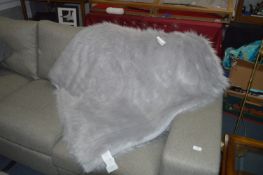 *Faux Fur Oversized Throw