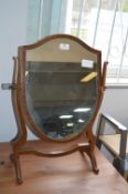 Shield Shaped Dressing Table Mirror
